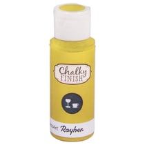 Chalky Finish for glass, flacon 59ml, jaune lumineux