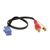 Adaptateur AUX In autoradio ACV Becker Blaupunkt VDO - Noir