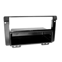 Adaptateur façade 2-DIN ACV Land Rover Freelander - Noir - Avec vide poche