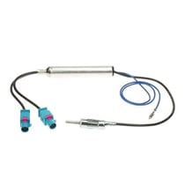 Adaptateur antenne DIN vers 2x FAKRA Z ACV - amplification phantom