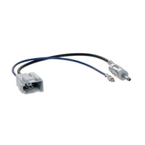 Adaptateur antenne autoradio ACV Honda GT13 vers DIN mâle - Noir