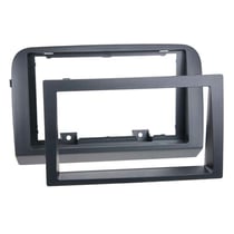 Adaptateur façade autoradio 2-DIN ACV Fiat Croma 2005- anthracite