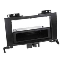 Adaptateur façade autoradio 2-DIN ACV avec vide poche Sprinter VW Crafter noir