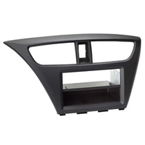 Adaptateur façade 2-DIN ACV vide poche - Noir - Honda Civic 2012