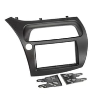 Adaptateur façade autoradio 2-DIN ACV Honda Civic 2006-2011 noir