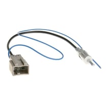 Adaptateur antenne auto ACV Honda Suzuki Mazda GT13 vers DIN mâle - Noir