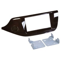 Adaptateur façade 2-DIN ACV Kia cee'd 2012- - Piano Brun