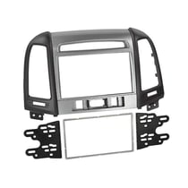 Adaptateur façade autoradio 2-DIN ACV pour Hyundai Santa Fe 2011+ - Noir