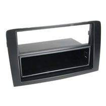 Adaptateur façade autoradio 2-DIN ACV avec vide-poche Fiat Idea 2005 - Noir
