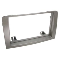 Adaptateur façade 2-DIN ACV Soft Touch - Anthracite - Lancia Musa 2004+