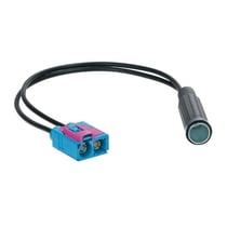 Adaptateur antenne ACV double Fakra DIN femelle pour Audi Seat Skoda VW