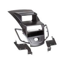 Adaptateur façade 2-DIN ACV Ford Fiesta avec vide poche noir
