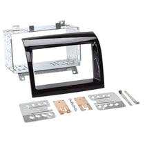 Adaptateur façade 2-DIN ACV Fiat Ducato Citroën Jumper - Noir piano