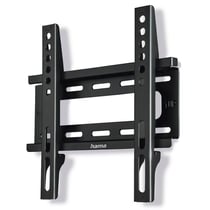 Support mural TV fixe HAMA - Métal - Noir - 19-46 pouces 25 kg