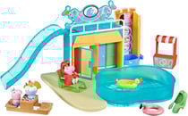 Le grand parc aquatique de peppa pig - 15 pieces - vehicule - figurine peppa le cochon - hasbro - f6295
