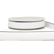 Bobine 22m Elastique multicolore 25 mm Blanc