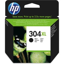 HP 304XL Cartouche d'encre noire authentique (N9K08AE) pour HP DeskJet 2620/2630/3720/3730
