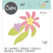 Gabarit de découpe pour machine Sizzix - Nordic Fleurs - par Olivia Rose
