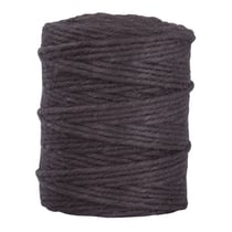 Fil de jute, 6 plis, 6mm bobine 120m, brun foncé