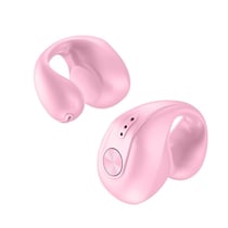 Ecouteurs Bluetooth Sport Sans Fil Confortables Son Cristallin Anti-Bruit Étanche Rose YONIS