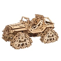 Puzzle 3D en bois - UGEARS - Tracked Off-Road Vehicle - 423 pièces - 24 x 12 x 13 cm - 8 h montage
