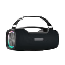 Enceinte Bluetooth Portable Extérieure Avec Lumières Musique Colorées Et Power Bank Noir YONIS