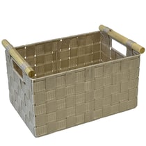 Panière déco en Polypropylène tressé 30 cm
