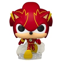 DC x Sonic the Hedgehog - Figurine POP! Sonic as The Flash 9 cm