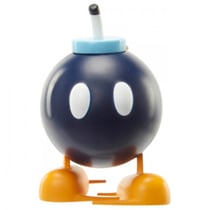 Figurine super mario bob-omb 6.5 cm - figurine nintendo articule qui avance - bomb - jakks