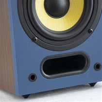 DAVIS ACOUSTICS Ariane - Enceinte bibliotheque + fonction bass reflex - Bleu - Bois