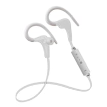 Casque Sport Bluetooth Sans Fil Avec Microphone Ergonomique Pour Smartphone Blanc YONIS