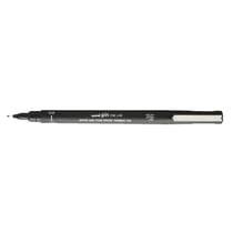 Lot de 12 feutres techniques pointe calibrée 1,2 mm - UNI-BALL - PIN 12200 N - Noir