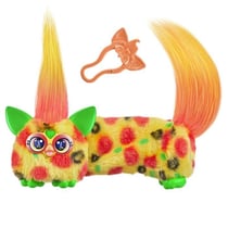 Furby DJ Furblets Pepp-Oh-Roni, Mini peluche électronique, jouet pour enfant, 45 sons et musiques, des 6 ans