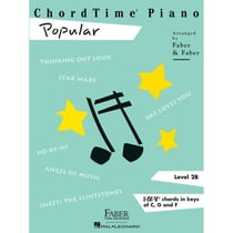 Nancy faber : chordtime piano popular level 2b