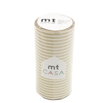 MT CASA LIGNES 10cm or - border gold - 10 m x 100mm