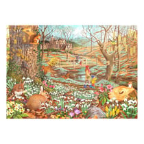 Puzzle 500 pièces - Pièces XXL - Promenade Du Perce-Neige - HOP - House of Puzzles