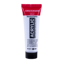 Peinture acrylique en tube - Outremer clair - 505 - Amsterdam - 20ml