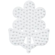 Plaque hama petite fleur pour perles à repasser midi - loisirs créatifs - 327