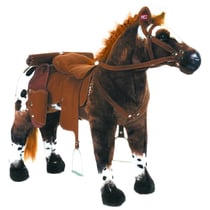 Cheval Cow-Boy debout Avec son - Capacité de charge d'env. 100 kg