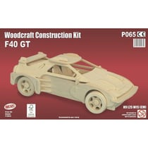 Quay - Maquette en bois Voiture de course (F40 GT)