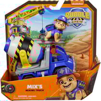 Coffret pat patrouille ruben et cie : camion toupie + mix - vehicule de luxe - figurine chien - paw patrol - spin master
