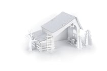 Crèche à monter soi-même carton 29 cm