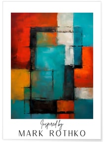 Affiche Mark Rothko n°11 | A3 : 29,7x42cm