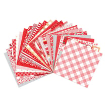 Bloc de 48 feuilles recto Peppermint stripe Craft Smith