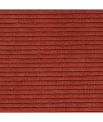 Tissu Velours côtelé Starsky de 140 cm de largeur Orange vendu par 50 cm
