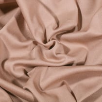 Tissu Coton Sergé uni Cappuccino