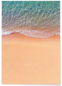Poster Nature Plage de Sable | A3 : 29,7x42cm