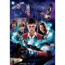 Puzzle harry potter hogwarts 1000 pièces - collection film fantastique - clementoni 37047