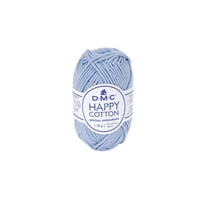 Natura Happy Cotton 3mm 20g Amigurumi et Crochet Col. 751 bleu