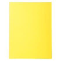 Paquet de 100 chemises Forever® 220 100% recyclé - 24x32cm - Jaune - x 5 - Exacompta